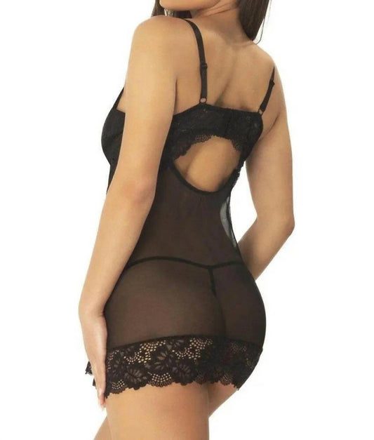 Oh La La Cheri - Page Underwire All Lace Babydoll