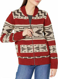 Pendleton - Graphic Shetland Zip Sweater