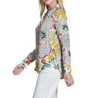 Apny - Button-up With Roll-up Sleeve Shirt