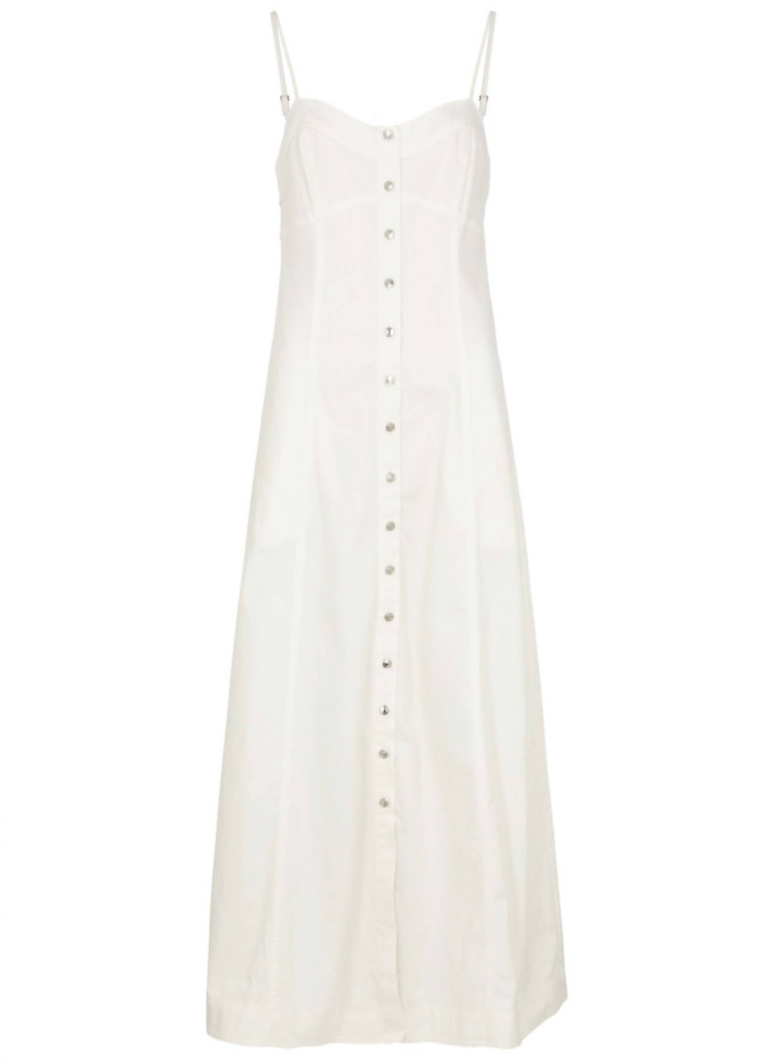 Free People Women's Just Jill Maxi Dress in ivory - women's dress - alternate view