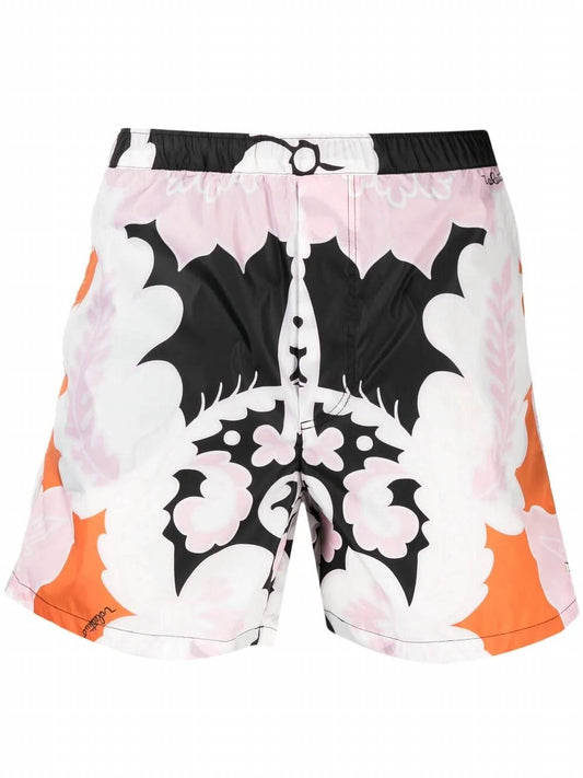 Valentino - Men's Arazzo Print Swim Shorts