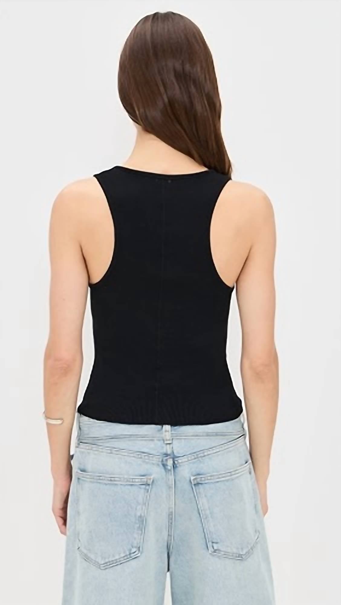 Re/Done - Cut Off Tank Top