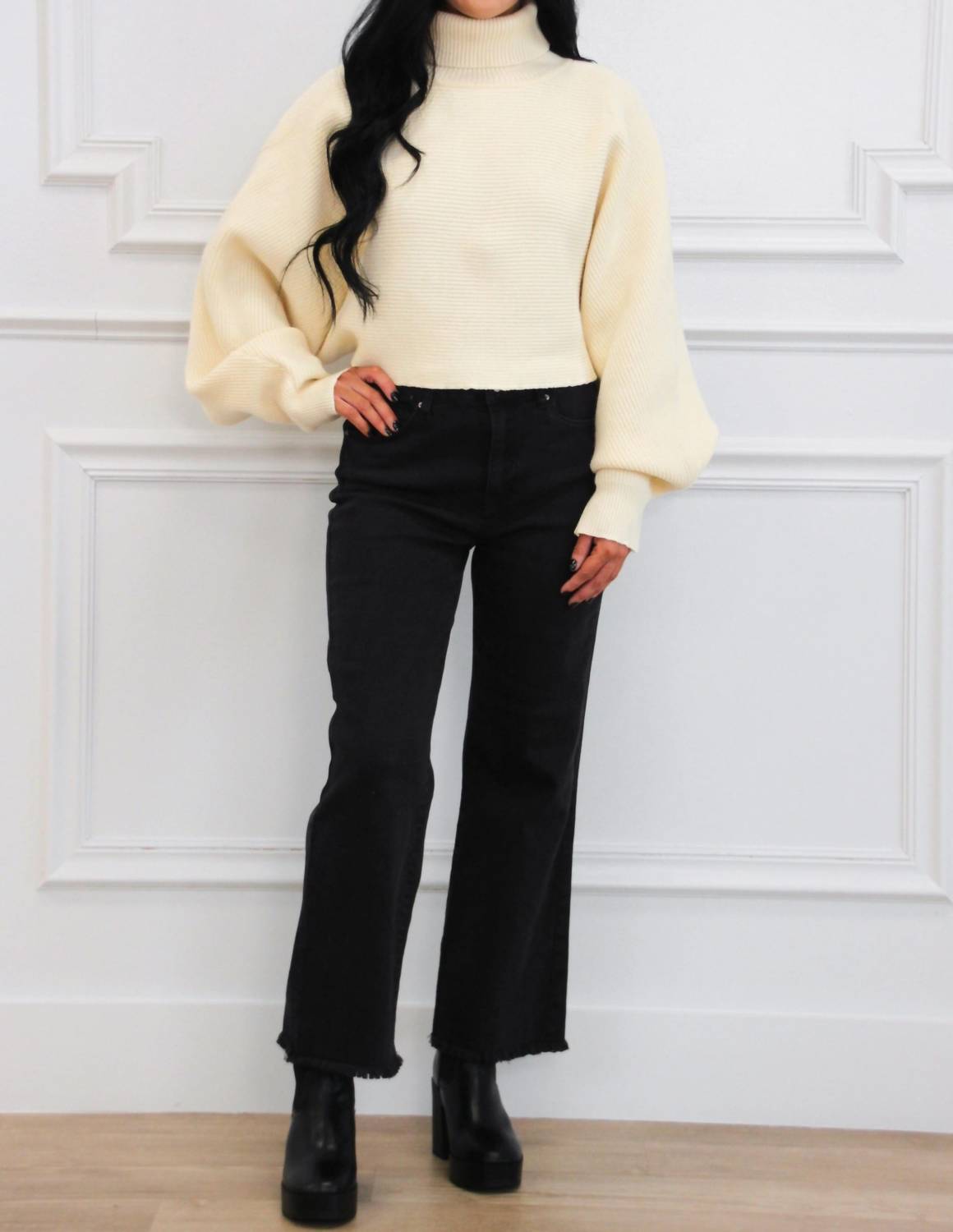 Zenana - Zuri High Waisted Bootcut Jeans