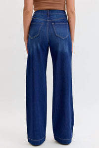 Cello - Renae High Rise Pull-on Wide Leg Jeans