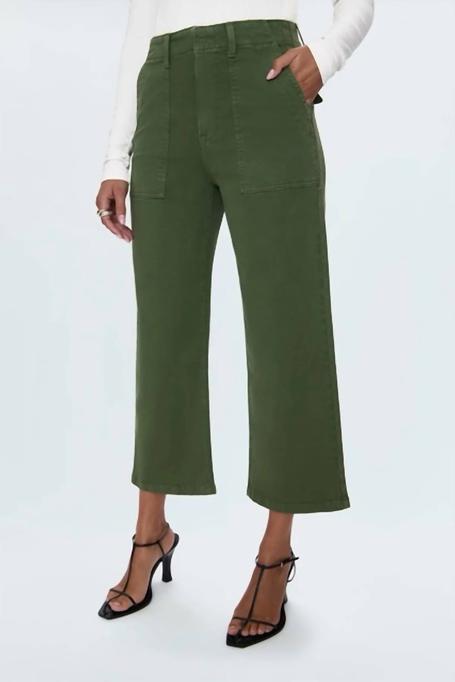 Pistola - Sophia Wide Leg Utility Ankle Jeans