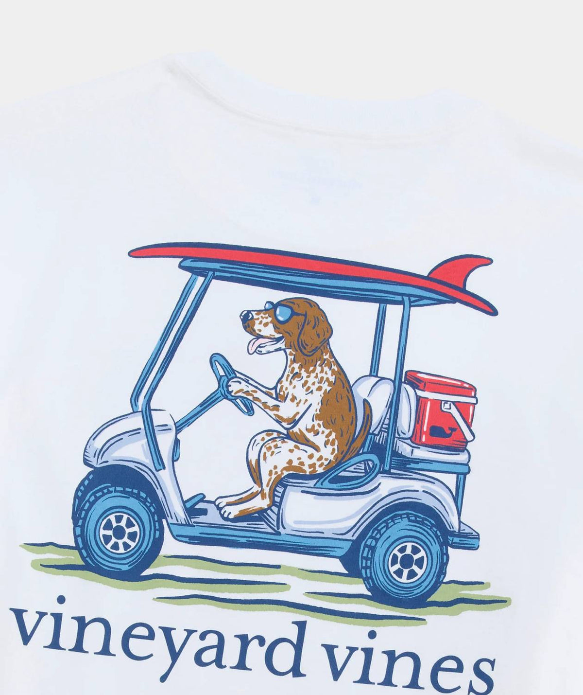 Vineyard Vines - Men's Pointer Golf Cart Short-sleeve Pocket Tee