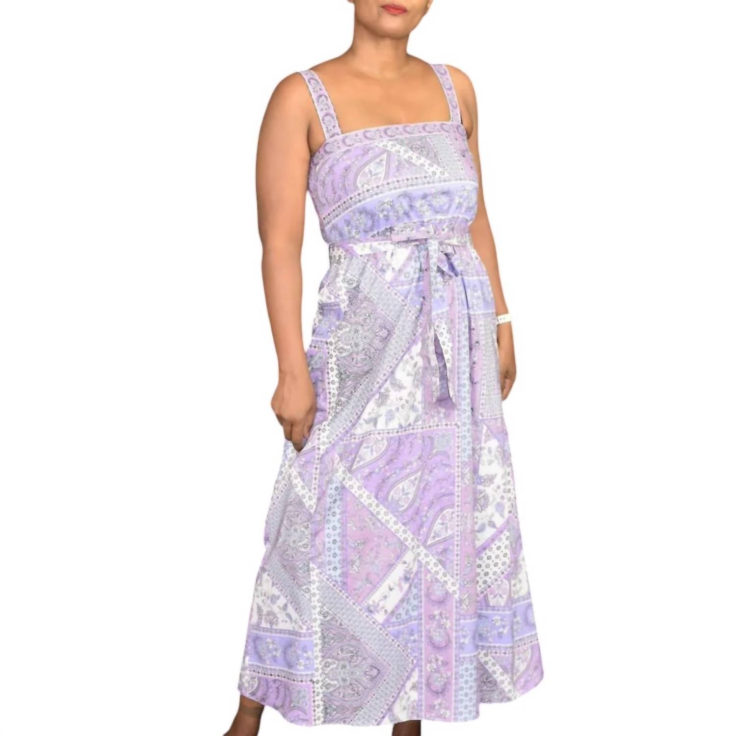 Laundry By Shelli Segal - Paisley Patchwork Print Dress