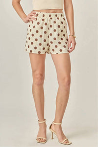 English Factory - Textured Polka Dot Shorts