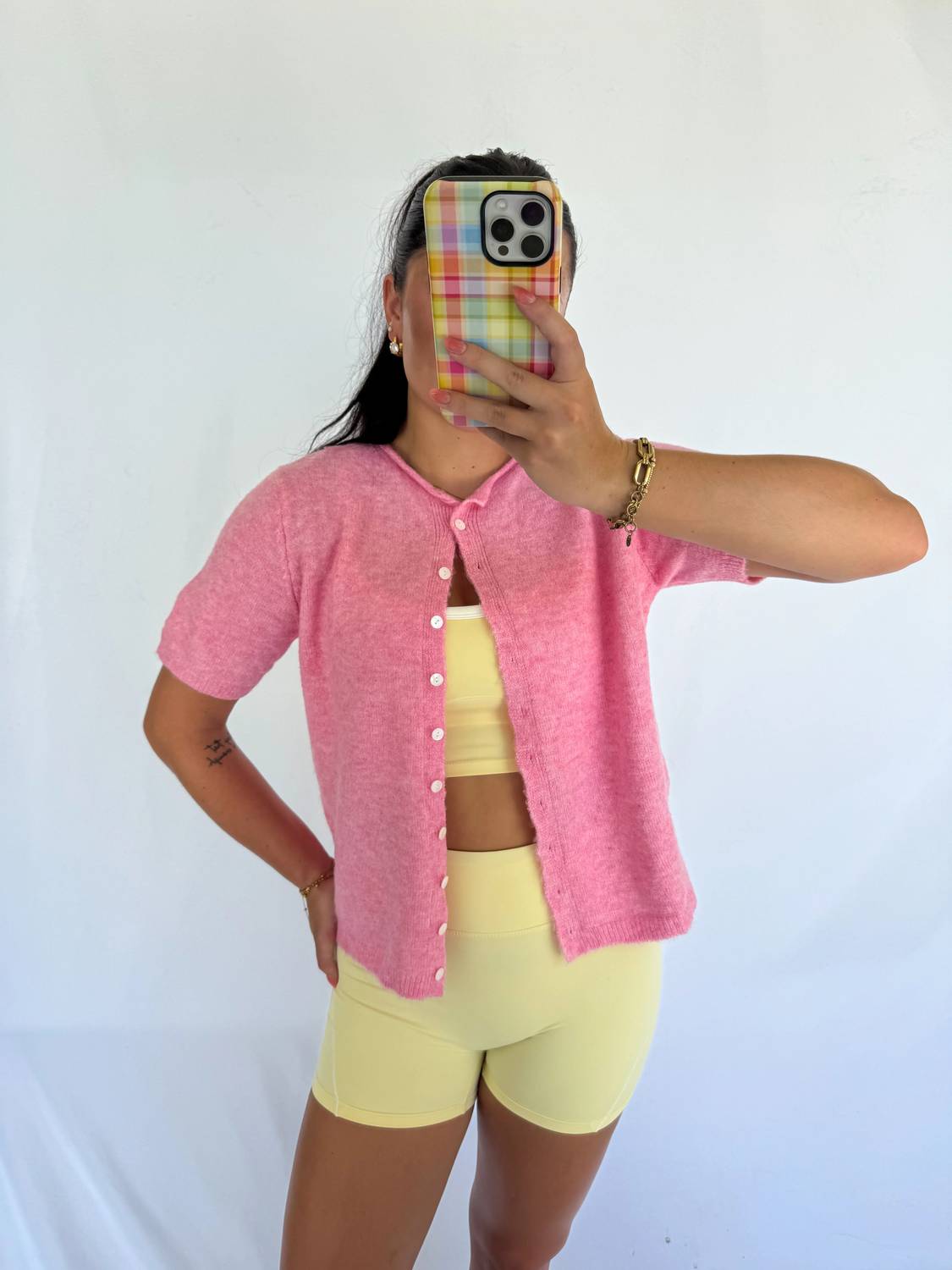 Mimosa - The Bella Short Sleeve Cardigan