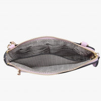 Jen & Co. - Crossbody Wristlet Clutch With Twist Lock Closure