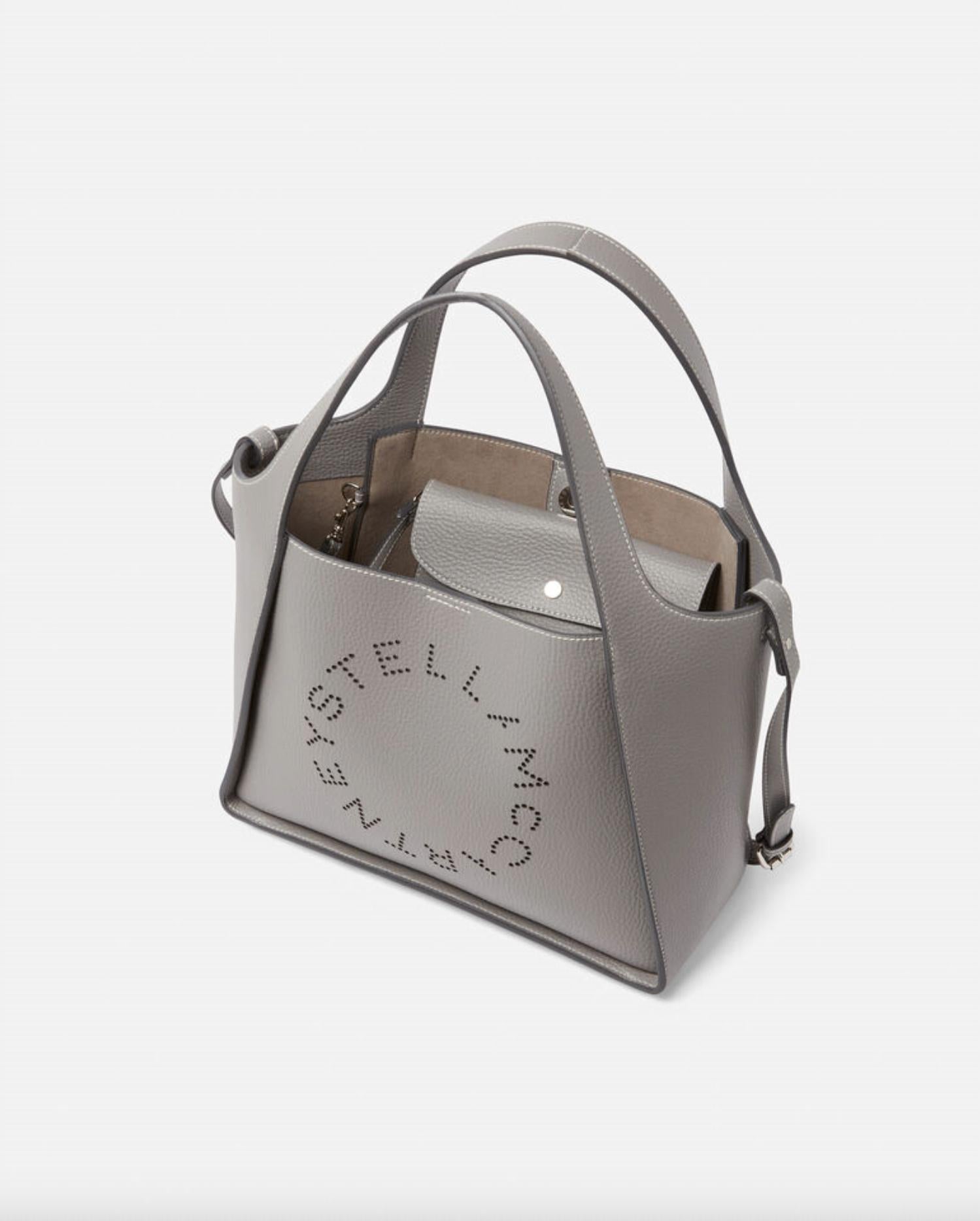 Stella Mccartney - Crossbody Embossed Grainy Mat Bag