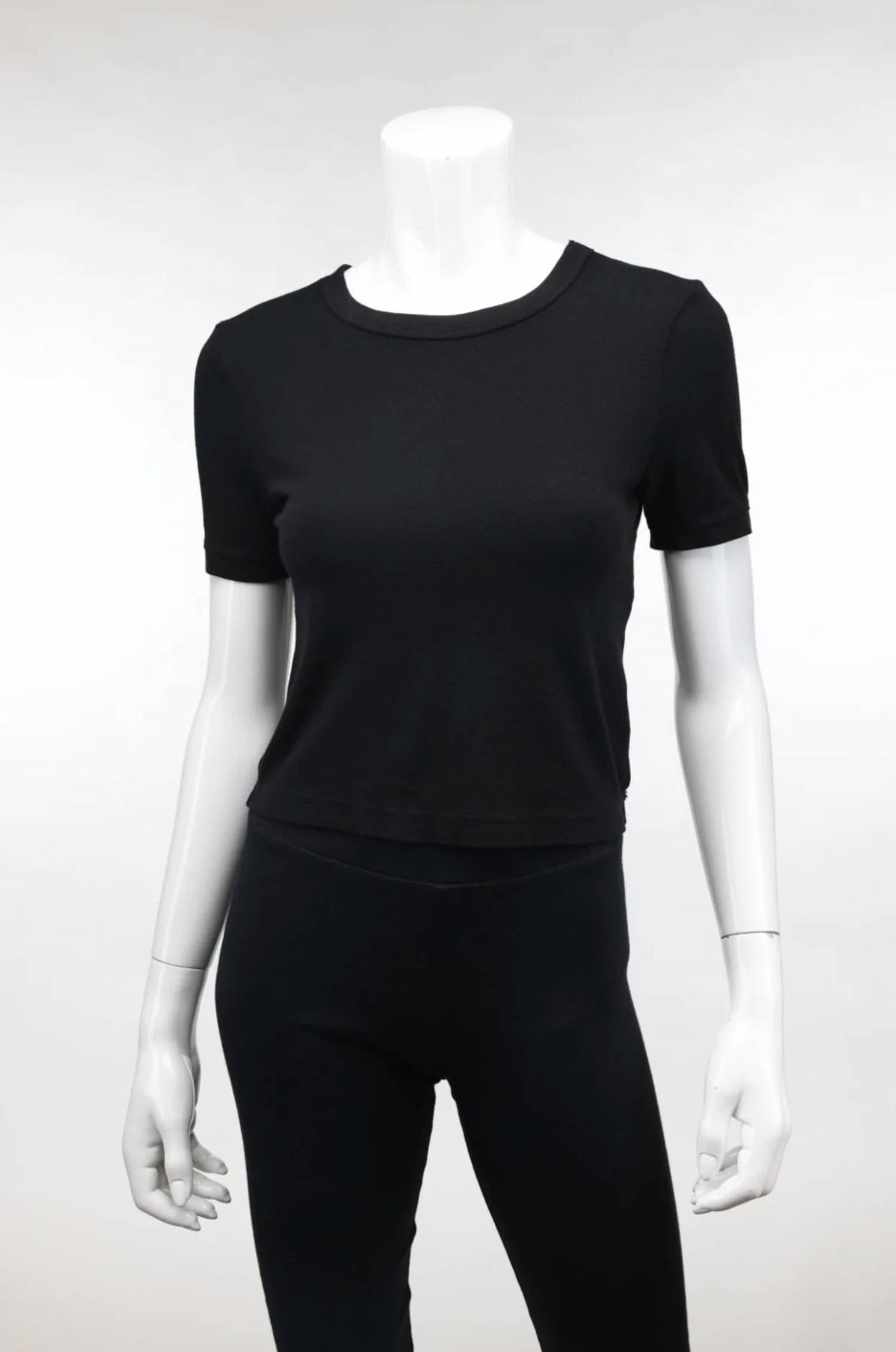 Crown Jewel - Women's Luxx Cropped Crew Neck Short Sleeve Tee