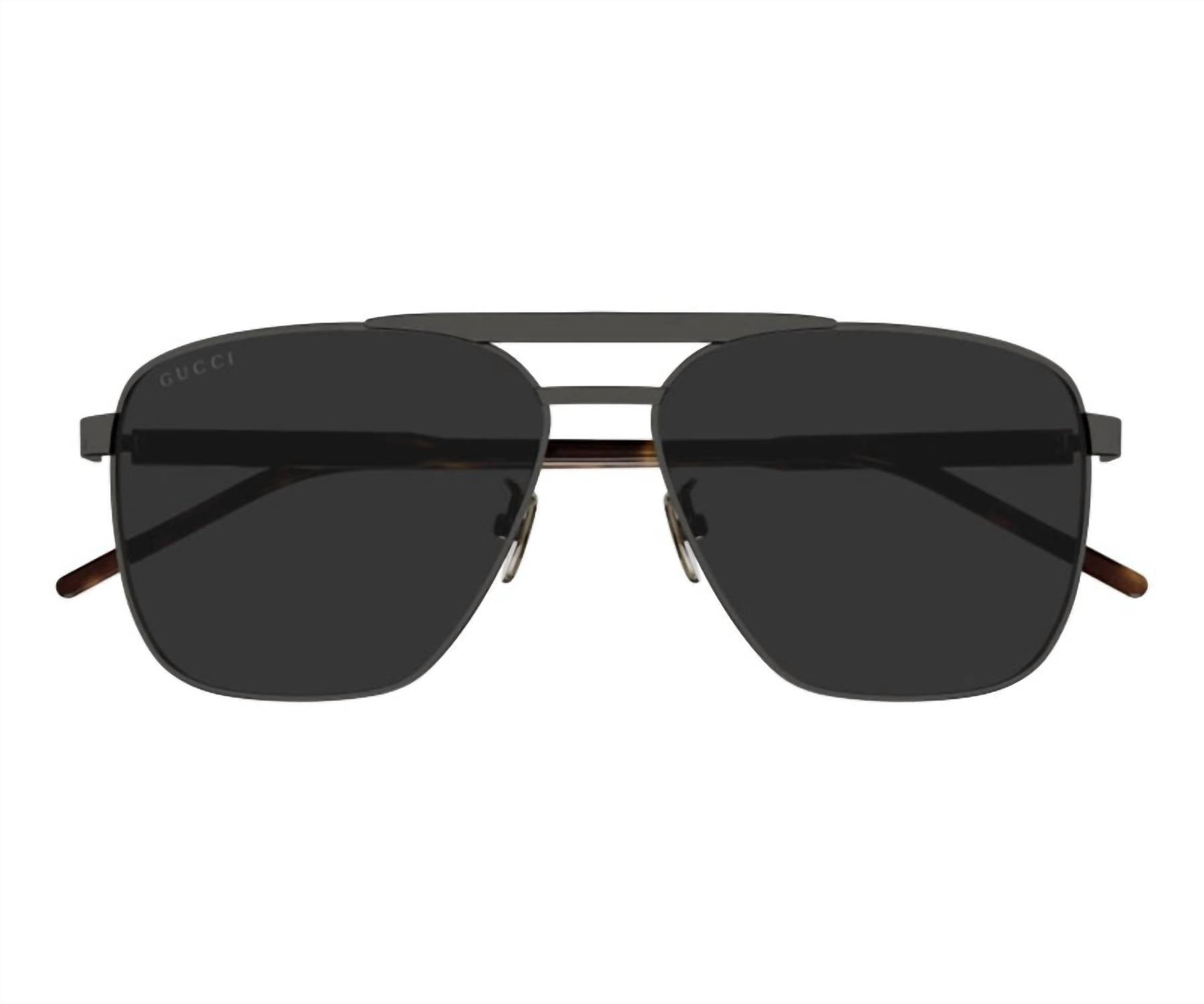 Gucci - Aviator Non Polarized Sunglasses 1164s - 001