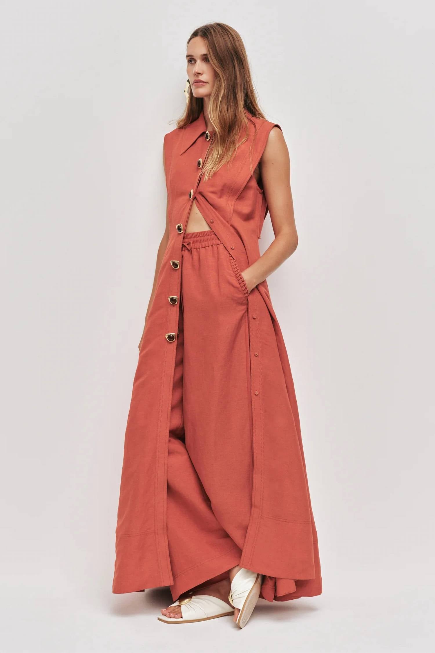 Aje. - Tropez Wide Leg Pant