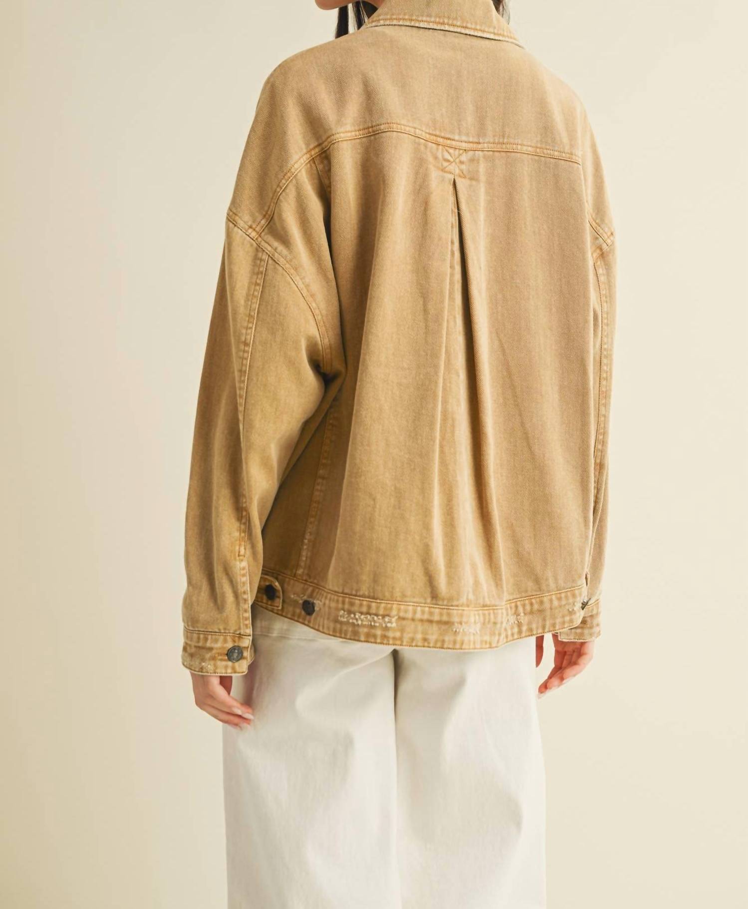 Mustard Seed - Back Pleat Jacket