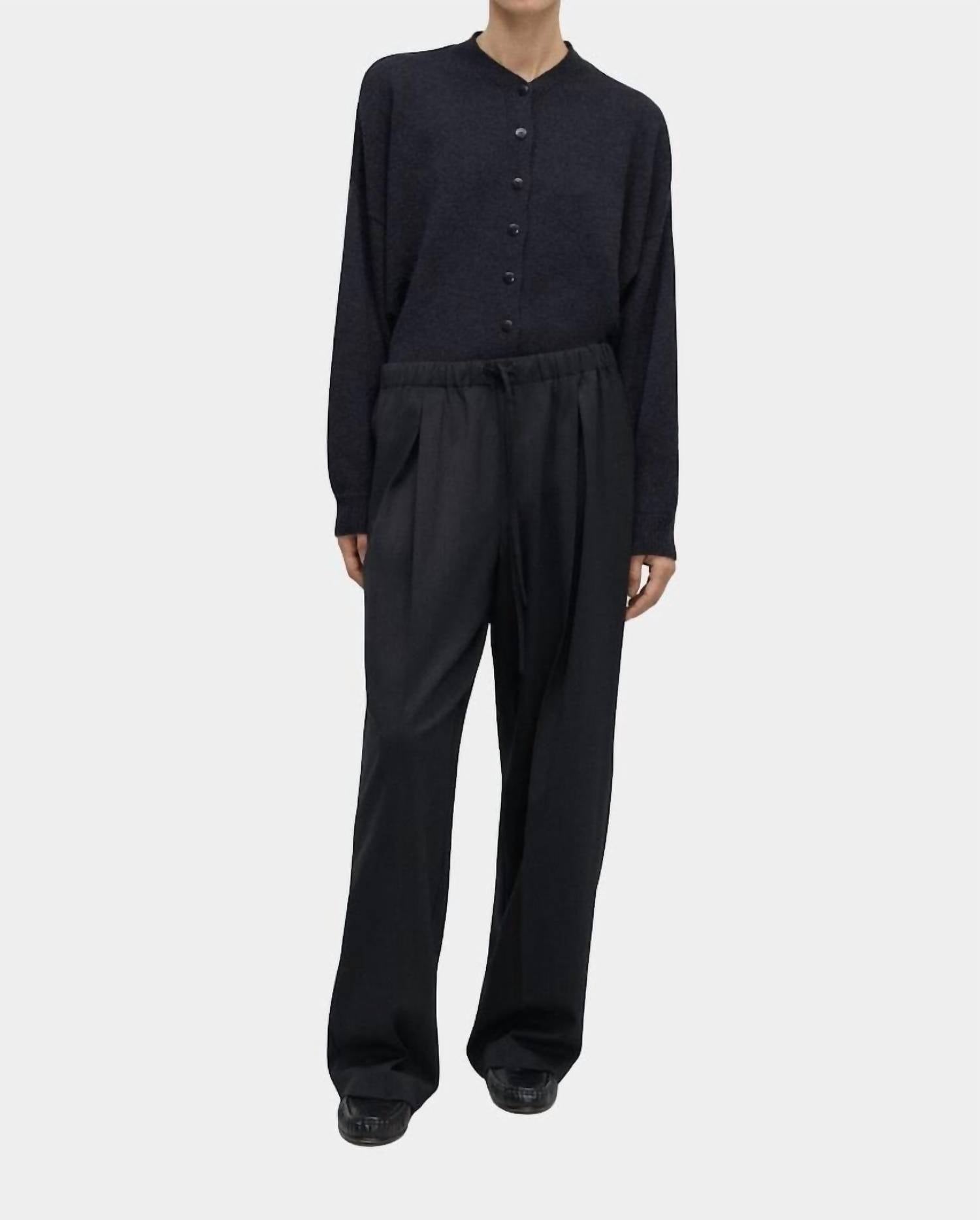 Cordera - Pleated Relaxed Pants
