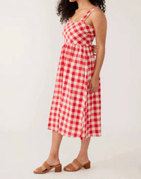 Mata Traders - Nikita Wide Strap Midi Dress