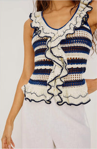 Rails - Luci Top With Ruffle