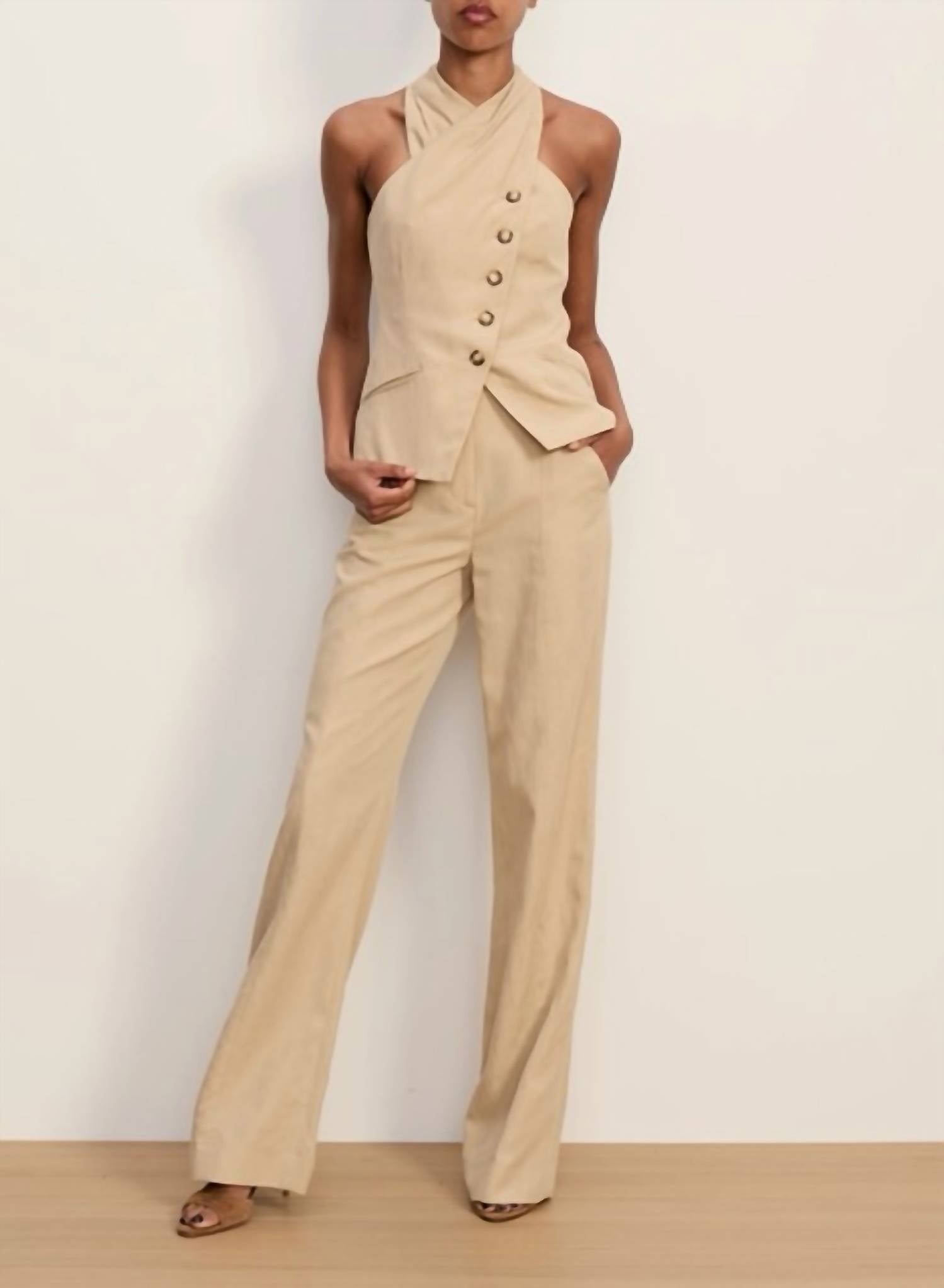 Veronica Beard - Pacey Halter Vest Top