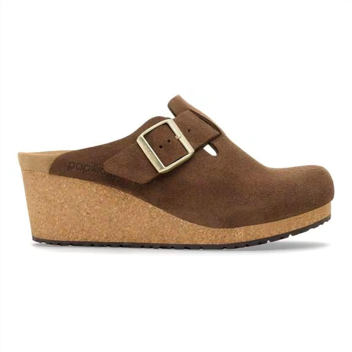 Birkenstock - Women's Fanny Suede Leather Wedge Clog