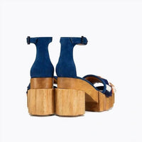 Tory Burch - Alma Platform Wooden Block Heels