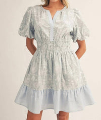 Jodifl - Coastal Calm Tiered Dress