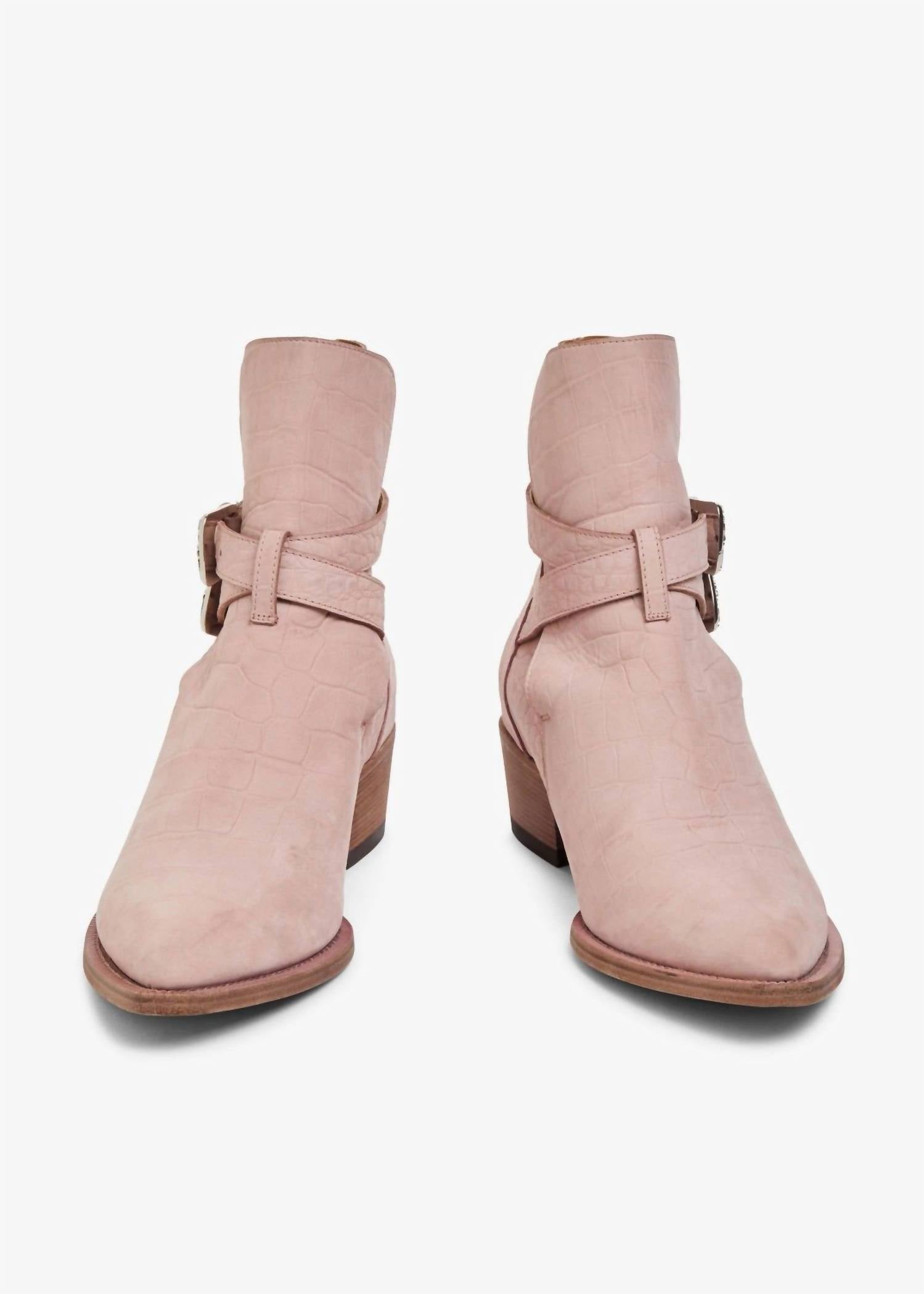 Amiri - Men's Croc Embossed Jodhpur Boots