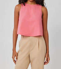Bella Dahl - Sleeveless Button Back Top