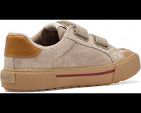 Victoria - Kid's Tribu Wide Fit Split Leather & Contrast Sneakers