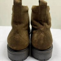 Ghiaia Cashmere Men's Suede Combat Hiking Boots in brown - men's boots - view 4