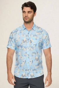 Flags & Anthem - Munford Palm Print Shirt