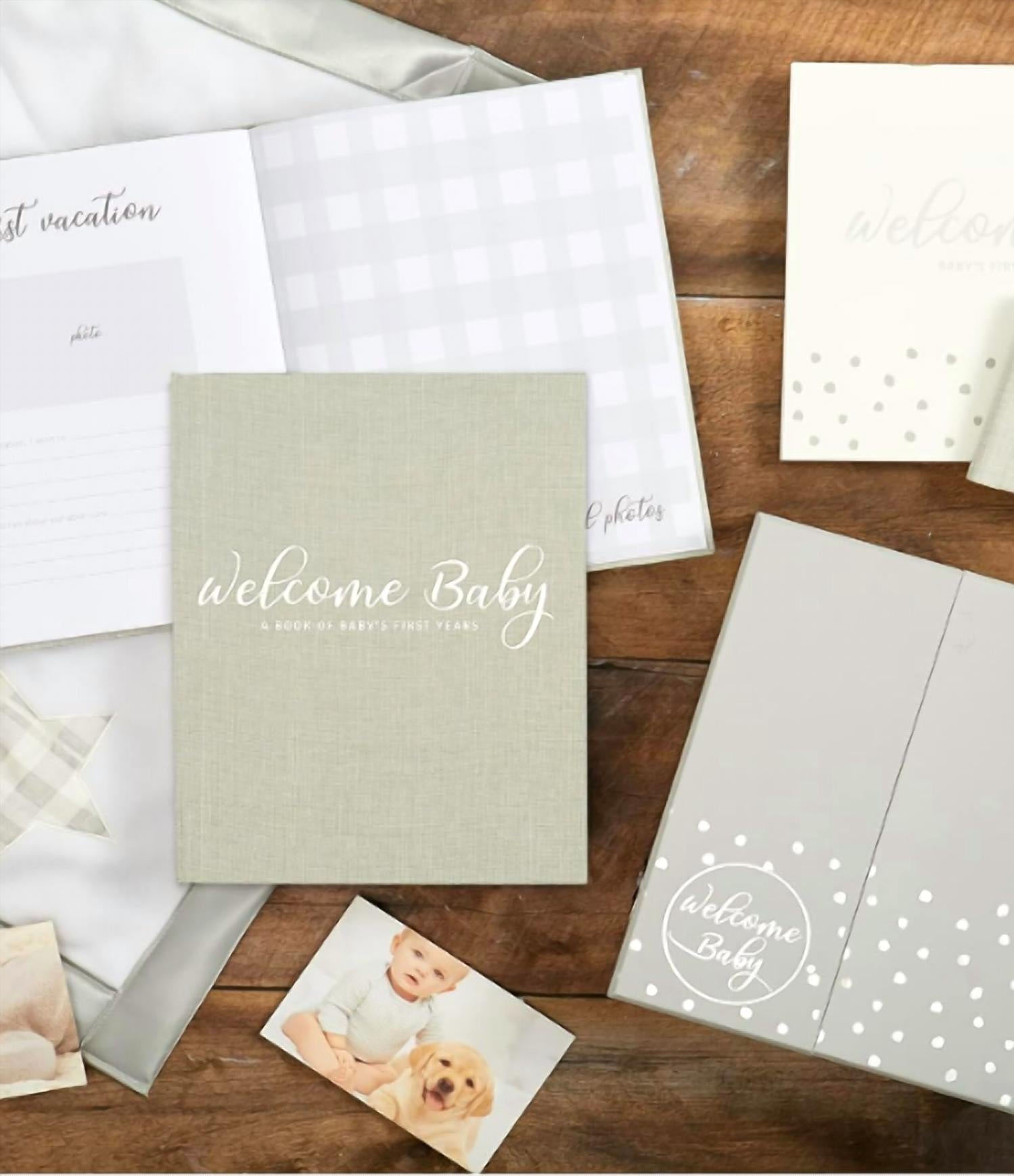 Cr Gibson - Welcome Baby Memory Book