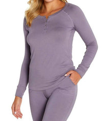 Twelve Eighty Eight - Olivia Long Sleeve Henley Tee