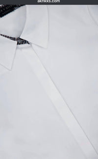 Alice + Olivia - Women's Willla Combo Placket Top
