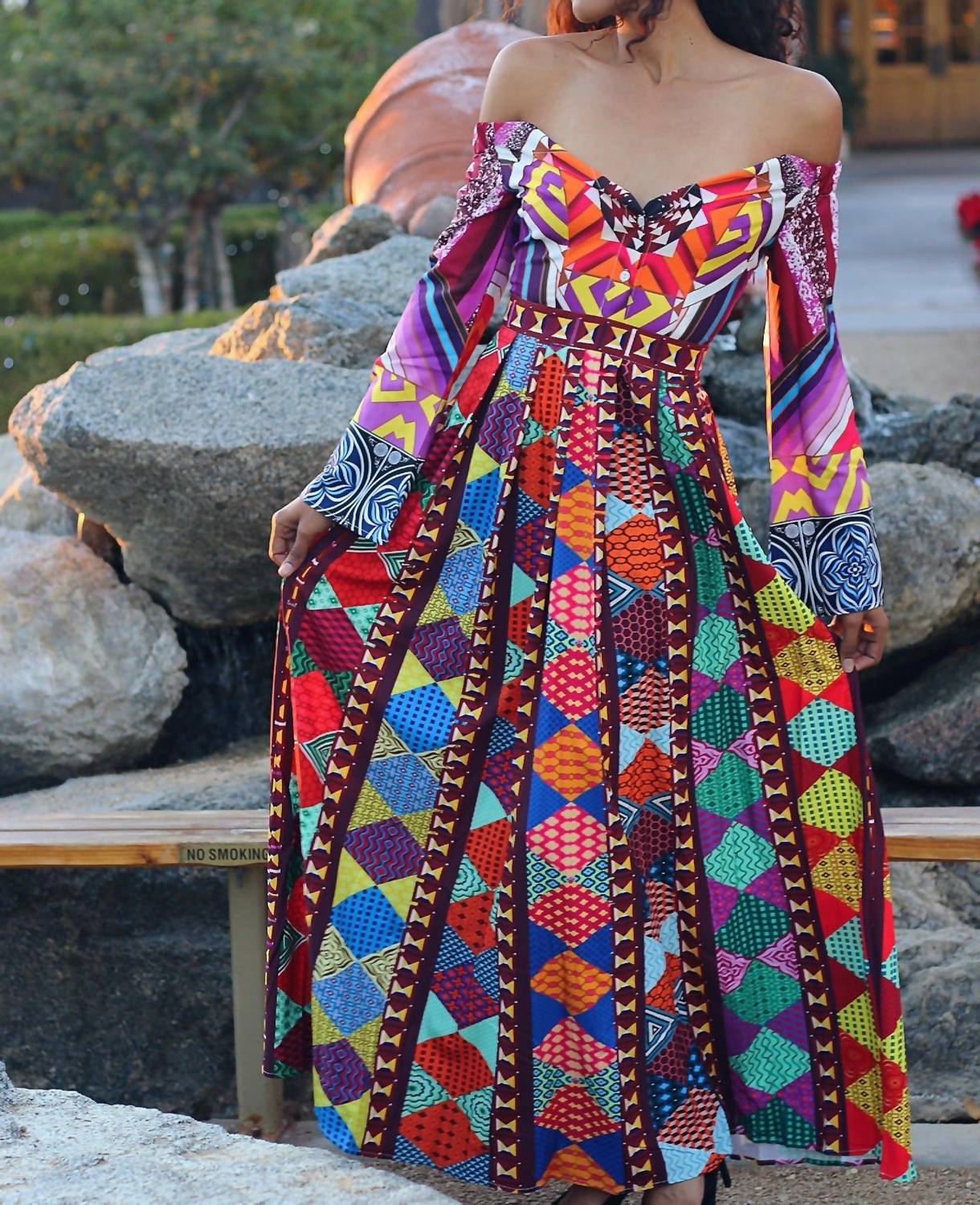 Little Secret Of Mine - Soleil Brilliant Maxi Dress