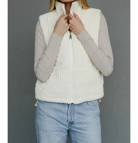 Panache Apparel - Bean Corduroy Vest