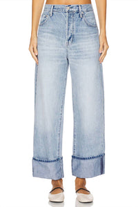 Pistola - Ryder Rigid High Rise Cuffed Straight Jean