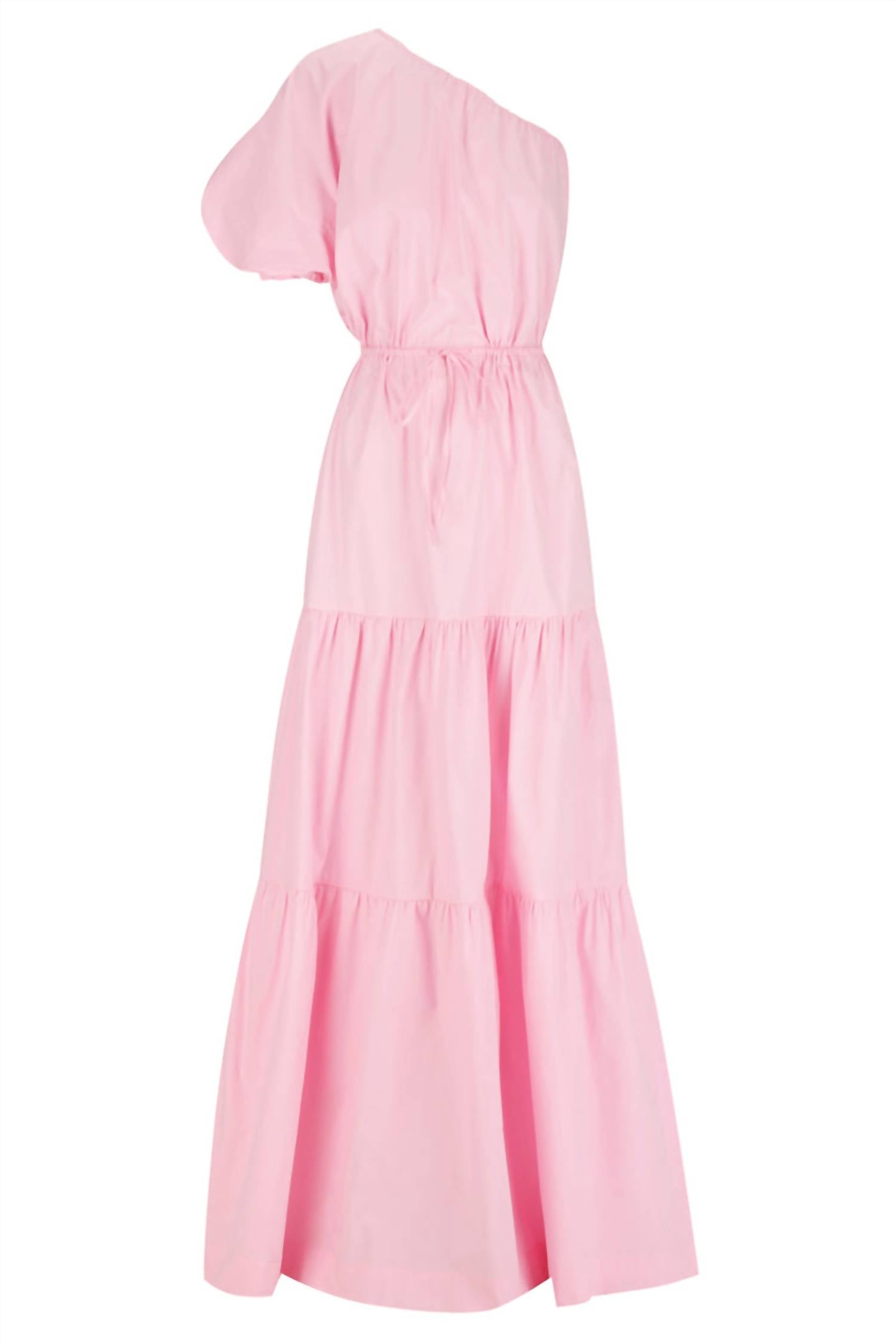 S/W/F - Exaggerated One Shoulder Dress