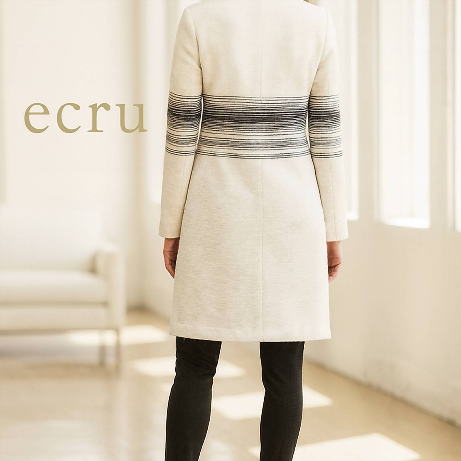 Ecru - Long Blazer