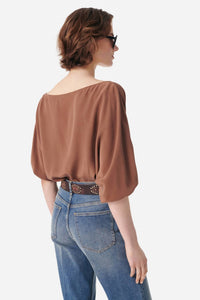 Vanessabruno - Gul Asymmetrical Silk Blouse