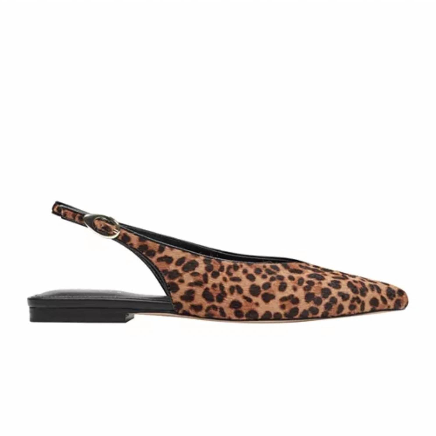 Marc Fisher - Women's Gabraly Calf Hair Slingback Flats