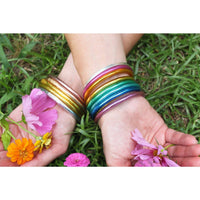 Woman Shops World - Women's Thai Buddhist Temple Mantra Bangle