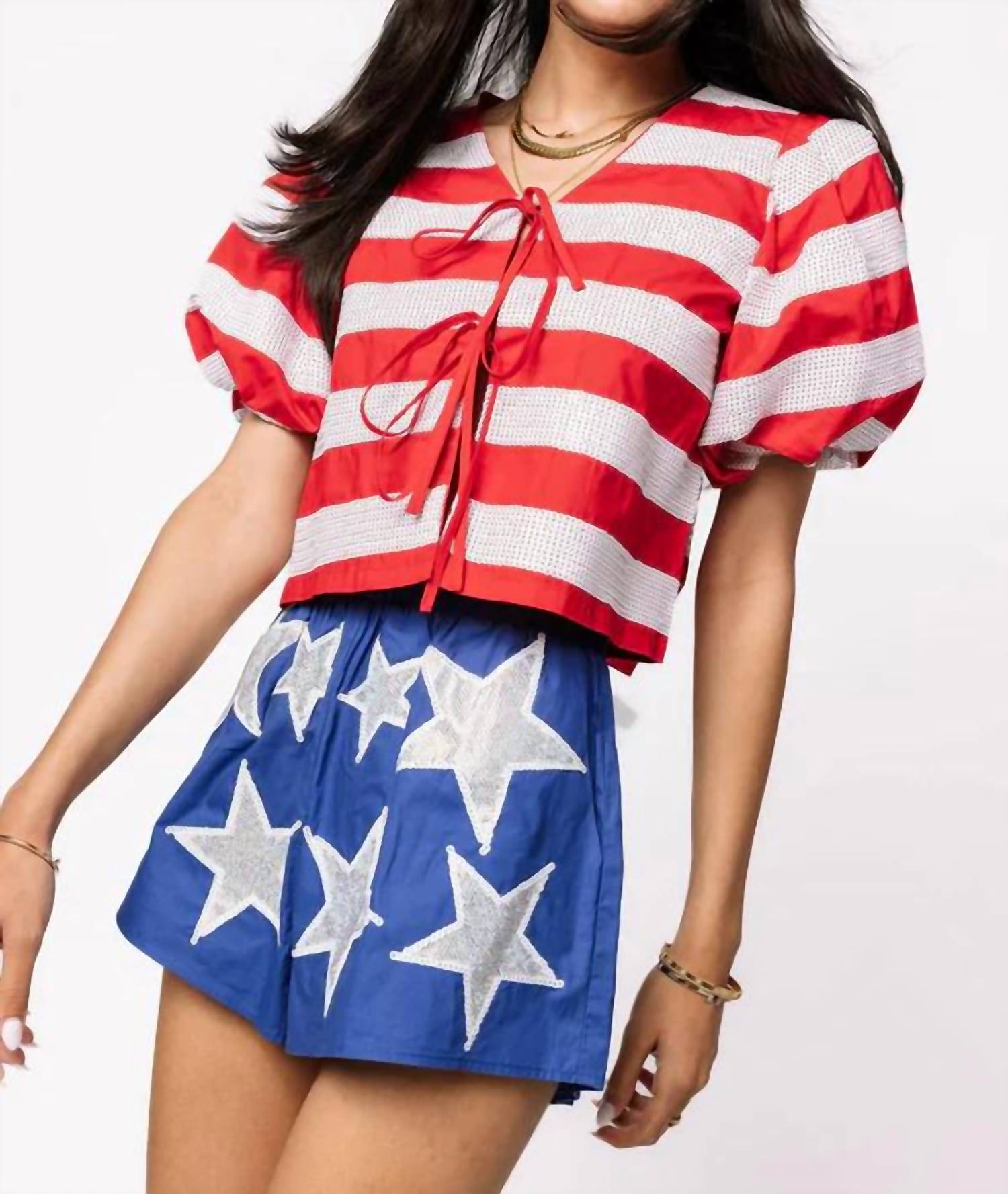 Queen Of Sparkles - COTTON STAR SHORT