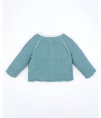 Fina Ejerique - Girl's Knitted Baby Cropped Cardigan