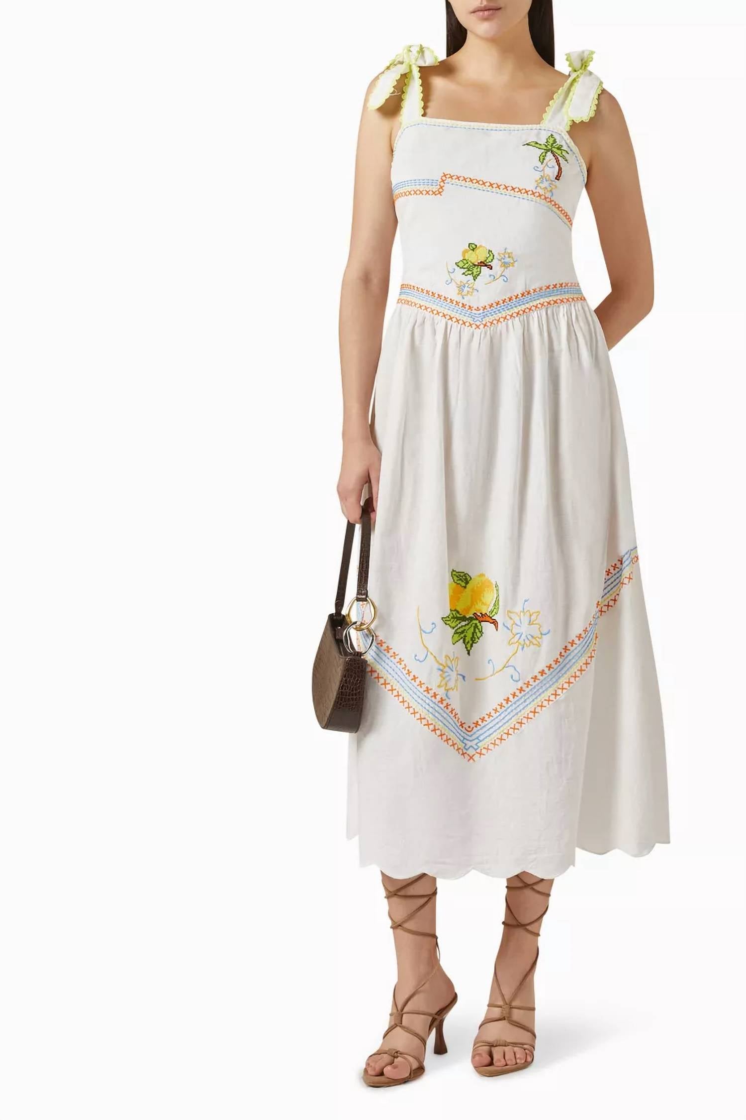 Never Fully Dressed - Colorful Midi Dress