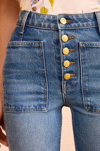 Ulla Johnson - Stretch Lou Flare Jeans