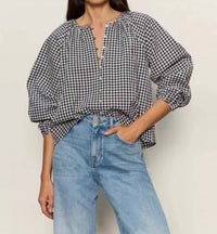 Sanctuary - Perfect Gingham Button Blouse