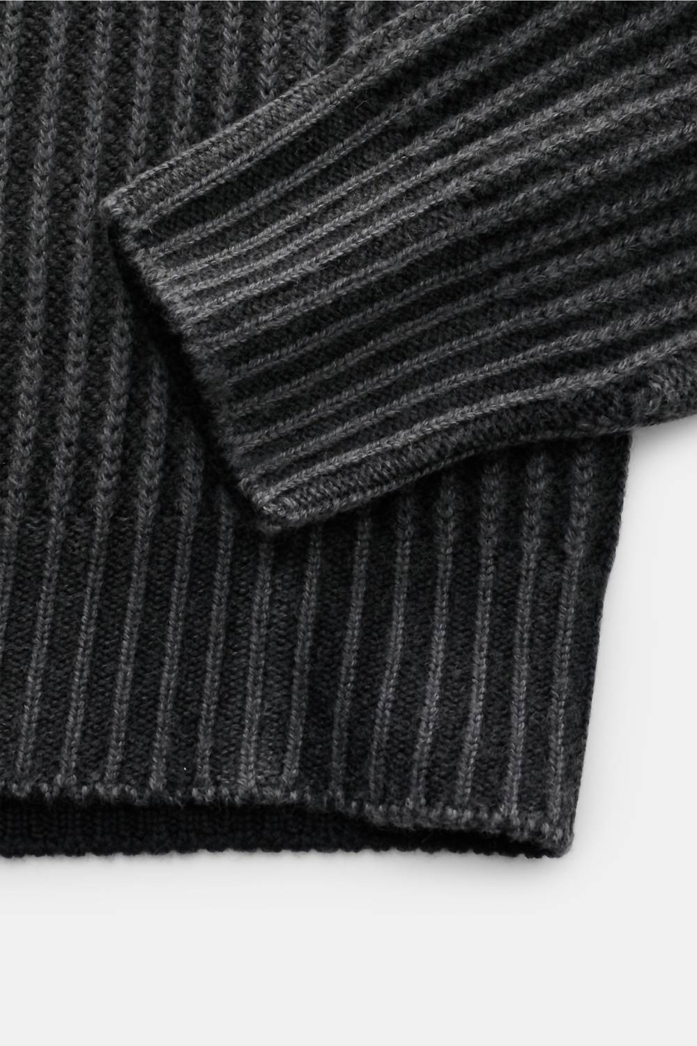 A Trip In A Bag - Men's Foggy Mock Bottleneck Sweater