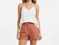 Kiwi Tucker - Peplum Sleeveless Top