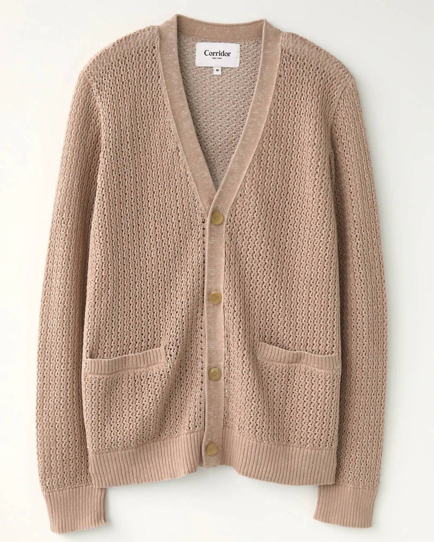 Corridor - Marled Cotton Cardigan